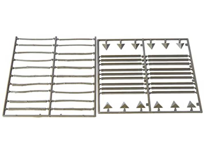 TAMIYA TM35027 1:35 barricades (Engelse handleiding), zilver