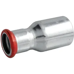 C-Stahl Pressfitting M Kontur Reduzierung (axi) (Ausführung: 54 - 22 mm)