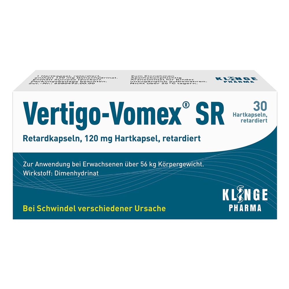 Klinge Pharma GmbH Vertigo-Vomex SR Retardkapseln 17528343