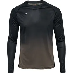 Newline, Herren, Sportshirt, Beat Gradient (S), Schwarz