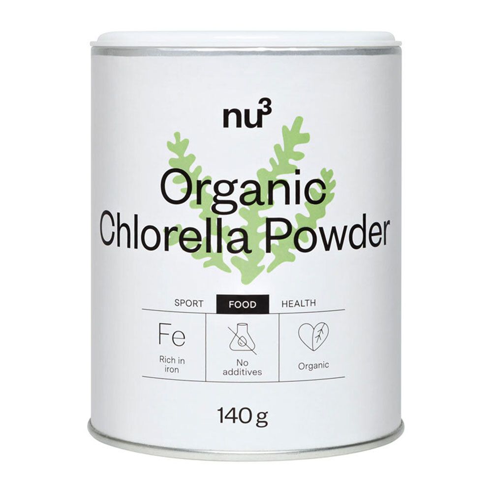 nu3 Chlorella, Pulver Bio 140 g