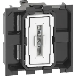 Legrand K4003M2A LivingNow Wechselschalter in 2-moduliger Ausführung mit Steckklemmen
