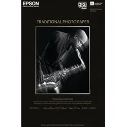 EPSON Traditional Photo Paper DIN A4 325g/m2 25 Blatt C13S045050