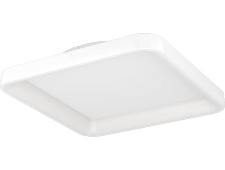 Plafonnier LED Eglo Loretello blanc 35 x 35 cm blanc lumière du jour