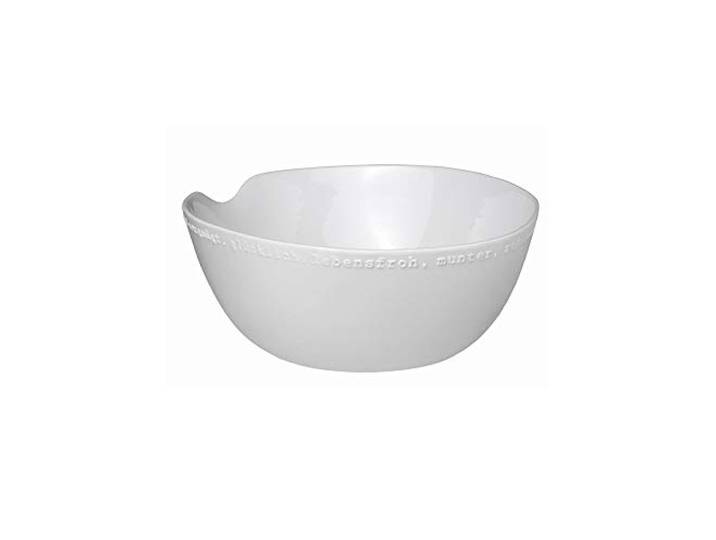 Räder - PeT Salatschüssel - Schüssel - weißes Porzellan Ø 30 cm Höhe 12 cm