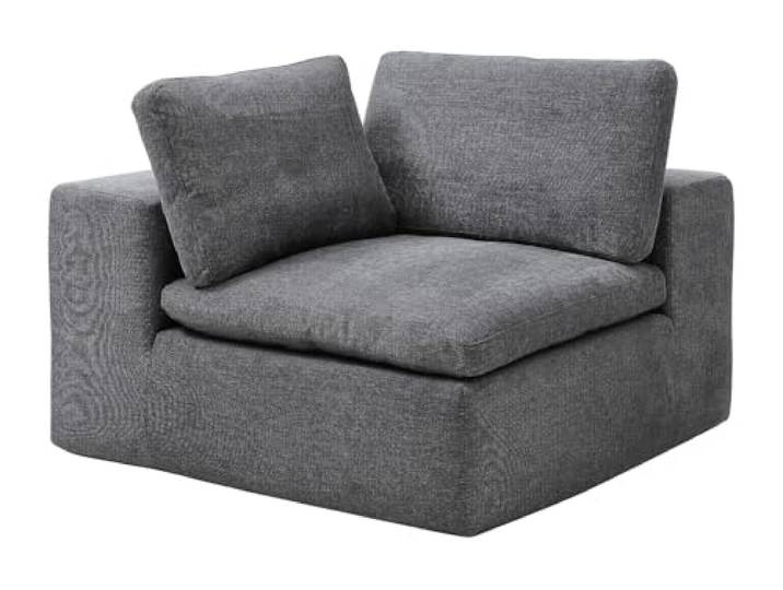 Vente-unique - Sessel mit gerader Rückenlehne 1 Person Cortoline - Stoff