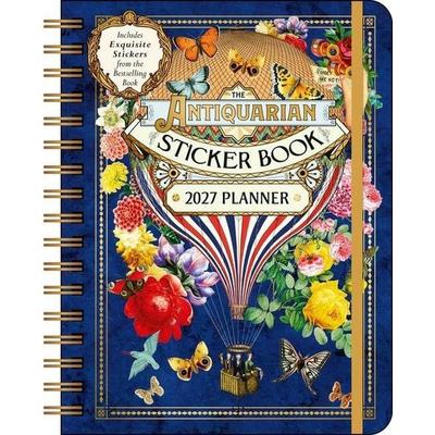 The Antiquarian Sticker Book 2027 Monthly/Weekly Planner Calendar