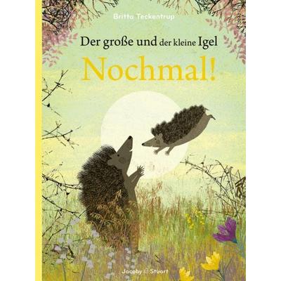 Der große und der kleine Igel / Nochmal!, Gebundene Ausgabe von Britta Teckentrup, Verlagshaus Jacoby & Stuart, 978-3-96428-179-1