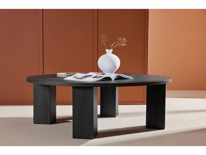 Couchtisch Juno Ø 120cm Schwarz