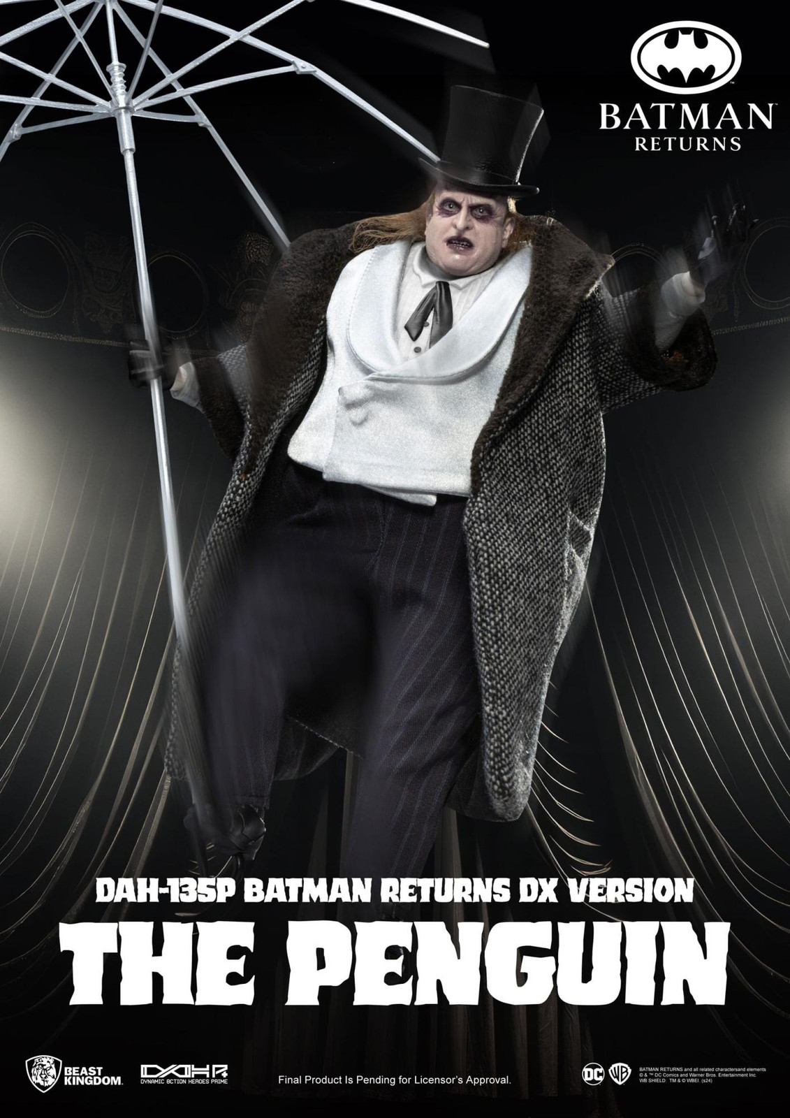 Beast Kingdom Toys Batman Returns Actiefiguur The Penguin Deluxe versie, 17 cm