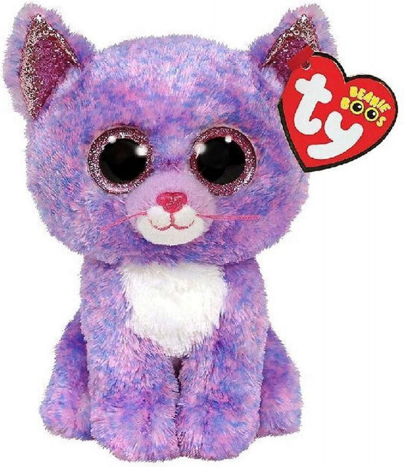 TY Beanie Buddy Cassidy Kat knuffel - 24 cm