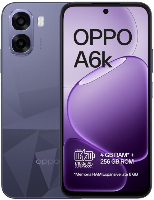 SMARTPHONE OPPO A6K 256GB PRETO
