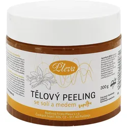 [n]fibrecare, Duschmittel, Pleva Körperpeeling mit Honig und Salz (Vanille) 300 g (300 g)