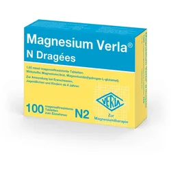 Magnesium Verla N Dragees 100 St