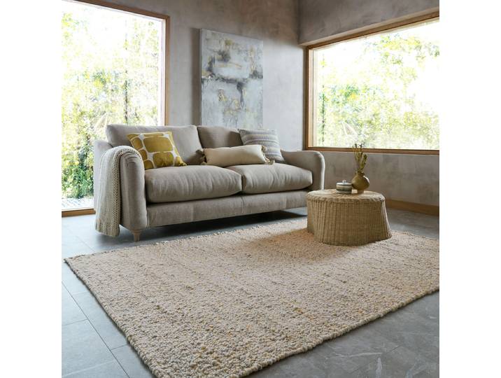 Kurzflorteppich Finley Gelb/Gelb 200 x 290cm Polyester