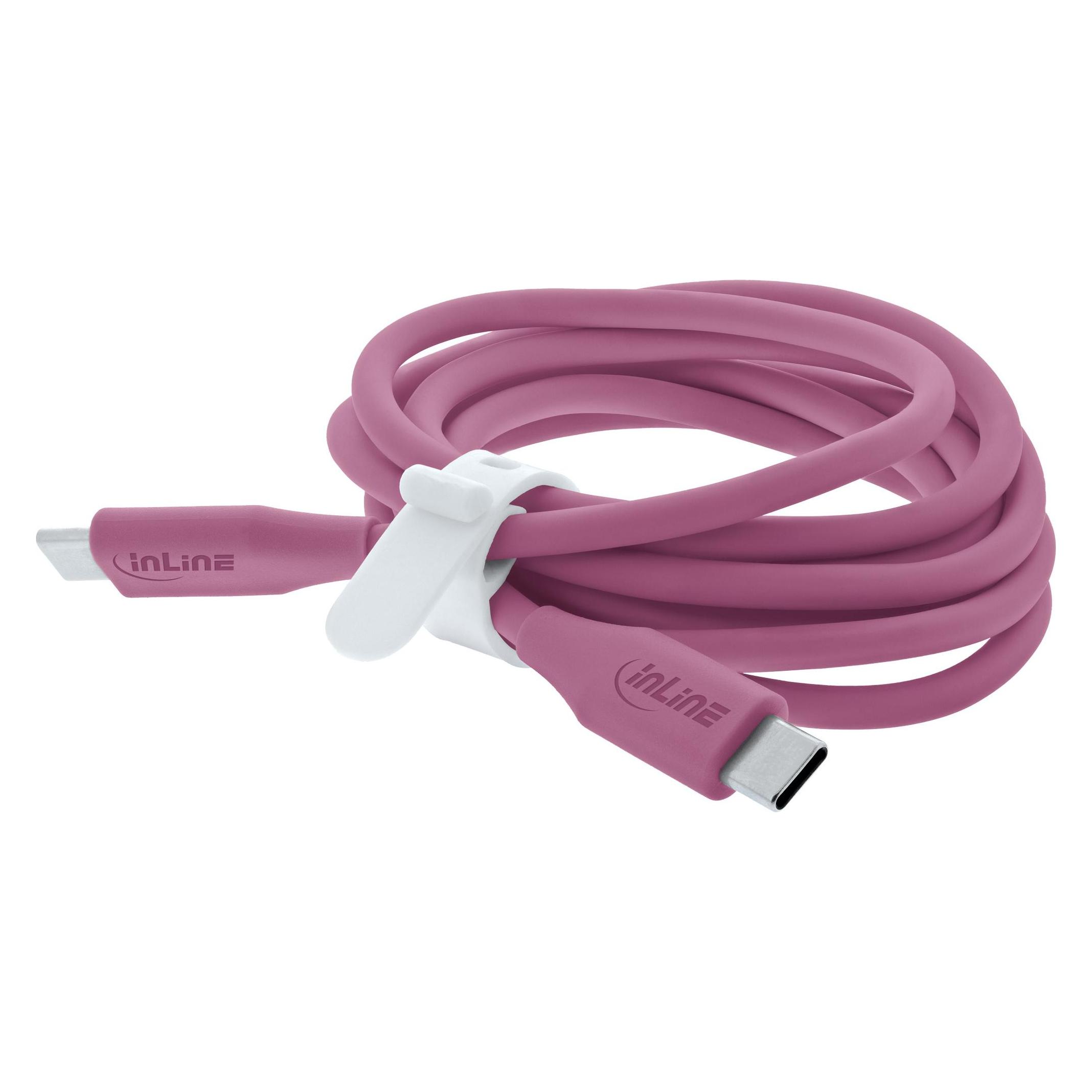InLine USB 2.0 Kabel (2 m, USB 2.0, 100 W) (35892P)