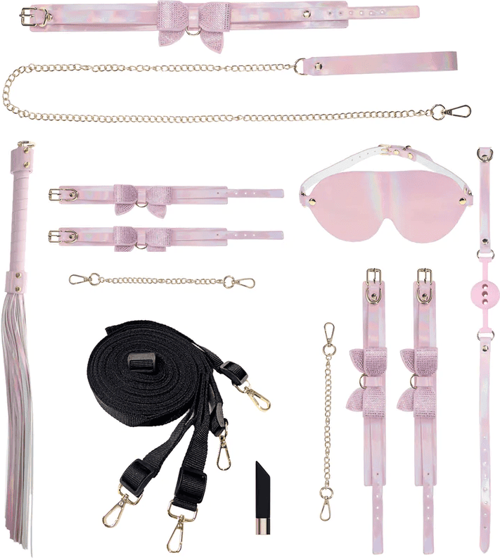 Ouch Kit Bondage avec Sac - Collection Paris - Rose