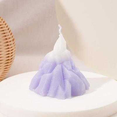 Uplift Picks Creative Aesthetic Decorative Candles Smokeless Handmade Scented Candle Set purple Iceberg