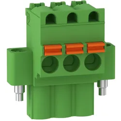 Schneider Electric HMIZXPWS Steckverbinder mit Befestigungsschrauben für Spannungsversorgungskabel (Typ Winkel, 5 Stück/Satz)