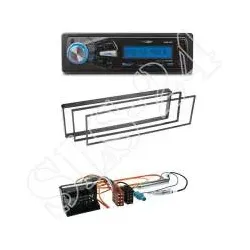 Set 1-DIN Peugeot 307/1007 Citroen C2 C3 + Caliber RMD055DAB-BT Autoradio USB...
