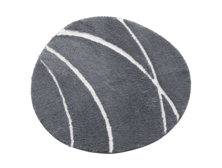 Tapis de bain en polyester 2250 g/m² gris 85x100cm