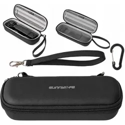 Sunnylife Tasche, Etui, Schutzhülle, Koffer für DJI Osmo Pocket 4 / 3, wasserdicht / Op4-b205-d / Schwarz, Action Cam Zubehör, Schwarz