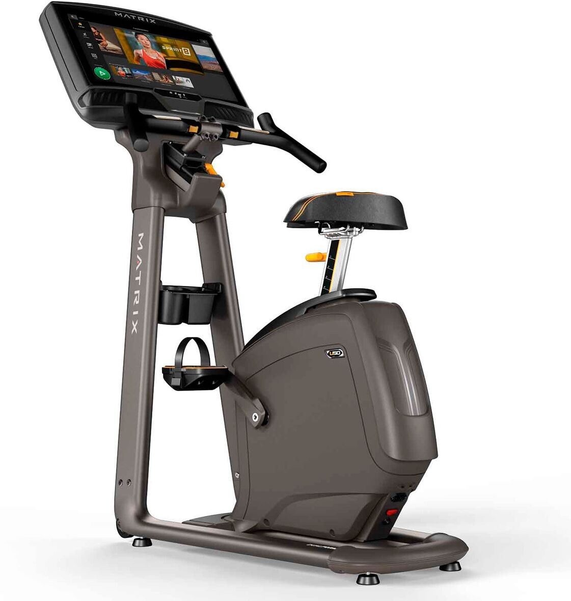 Matrix Bicicleta estática vertical U50 XUR envío + montaje gratuito. Negro
