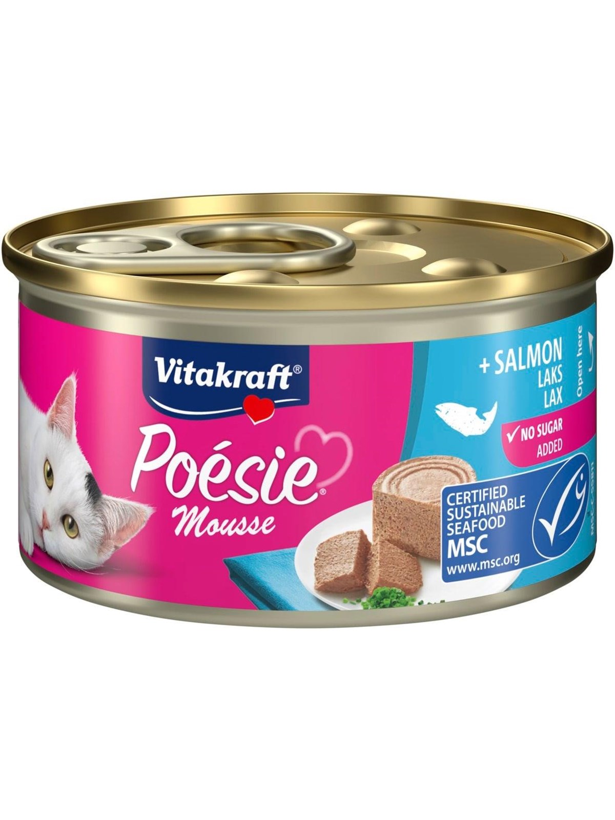 Vitakraft - Poesie Mousse Salmon - 85gr