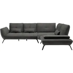 Wohnlandschaft Trendy Anthrazit