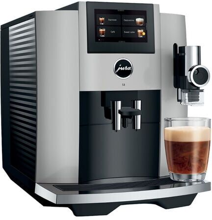 Expresso Broyeur Jura S8 Eb Platine 2024 Smart Connect Inclus  - MaxiCoffee