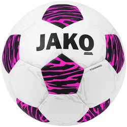 JAKO Animal Fußball Trainingsball 797 - weiß/pink/schwarz 5