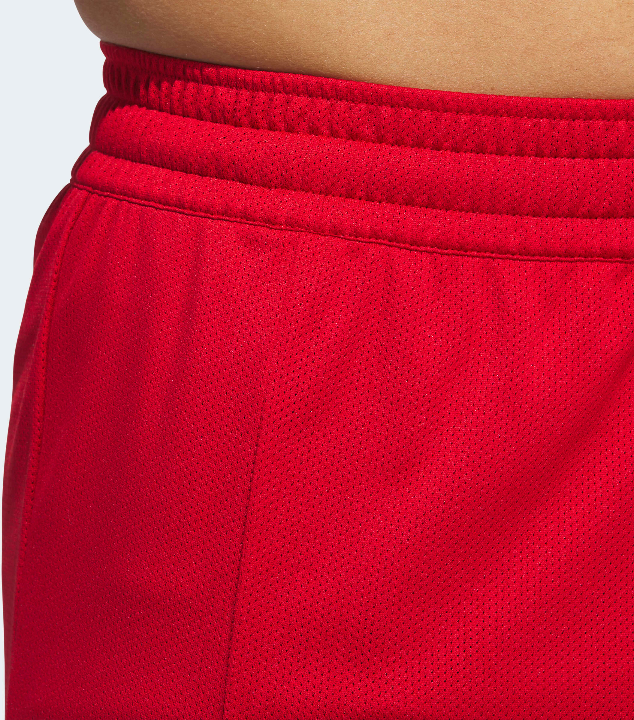Trainingsshorts ADIDAS PERFORMANCE "3G SPEED AEROREADY", Damen, Gr. XXL, N-Gr, rot (team power rot, weiß, normal, gr.), Obermaterial: 100% Polyester, Hosen Trainingsshorts, für Basketballtraining und auf dem Platz, mit AEROREADY, aus Polyester team power 