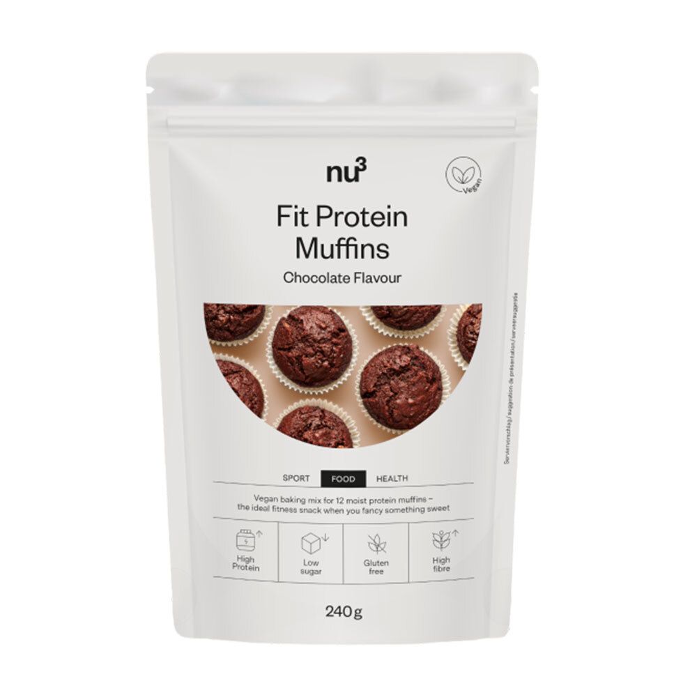 nu3 Low Carb Muffins Schoko 240 g Pulver