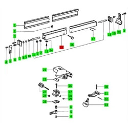 Festool Vierkantprofil für CS 70