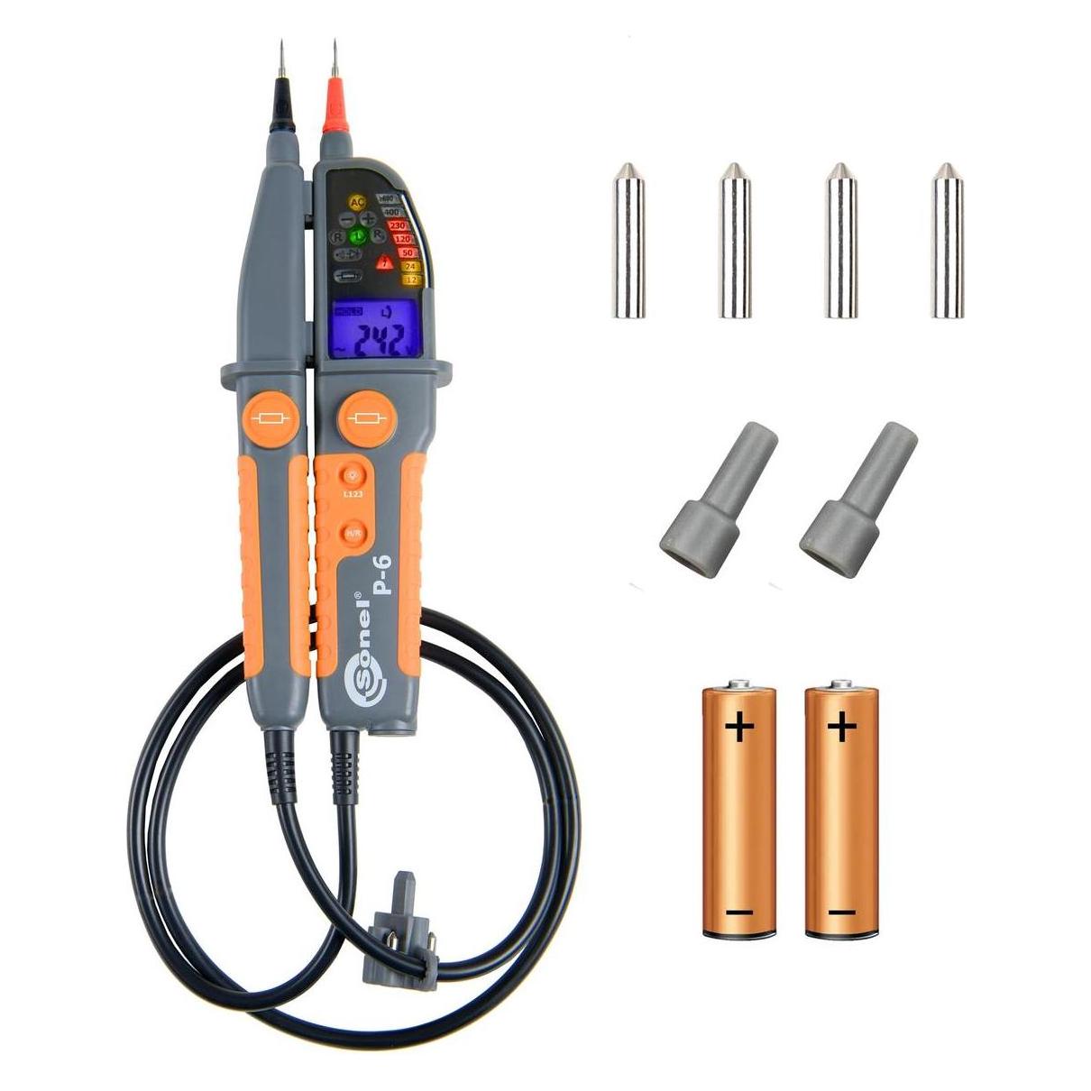 Sonel Zweipoliger Spannungsprüfer P-6 WMGBP6 (WMGBP6)