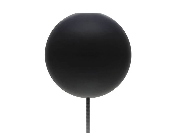 Umage Rosace de plafond avec cordon Cannonball noir