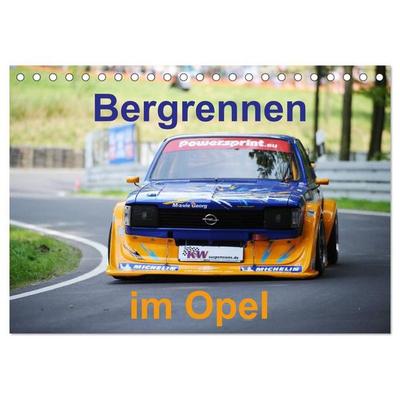 Bergrennen im Opel (Tischkalender 2027 DIN A5 quer), CALVENDO Monatskalender