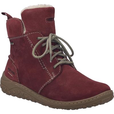 Stiefelette JOSEF SEIBEL "Ruby 53, plum", Damen, Gr. 40, rot (plum), Schuhe Stiefelette