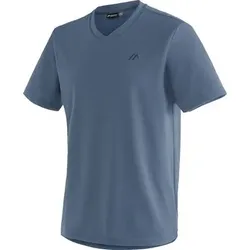 MAIER SPORTS Herren Shirt Wali He-Shirt 1/2 Arm, Größe XL in Blau Blau
