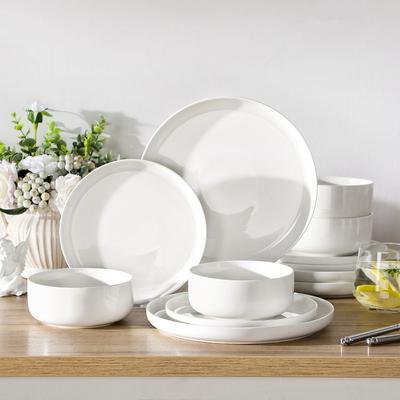 MALACASA LEAH 12-piece Porcelain Dinnerware Set (Service for 4)