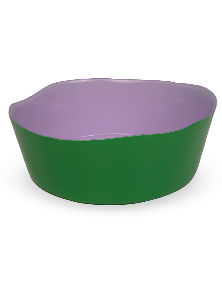 WD lifestyle Salatschale in Lila/ Grün - Ø 25 cm - onesize