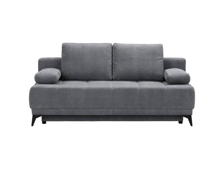 Schlafsofa Dunkelgrau Textil