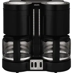 KRUPS KM 8508 Duothek Plus Kaffeemaschine Schwarz