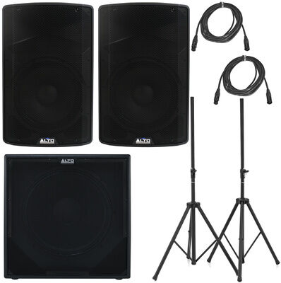 Alto TX 412/18S Basis Bundle Noir