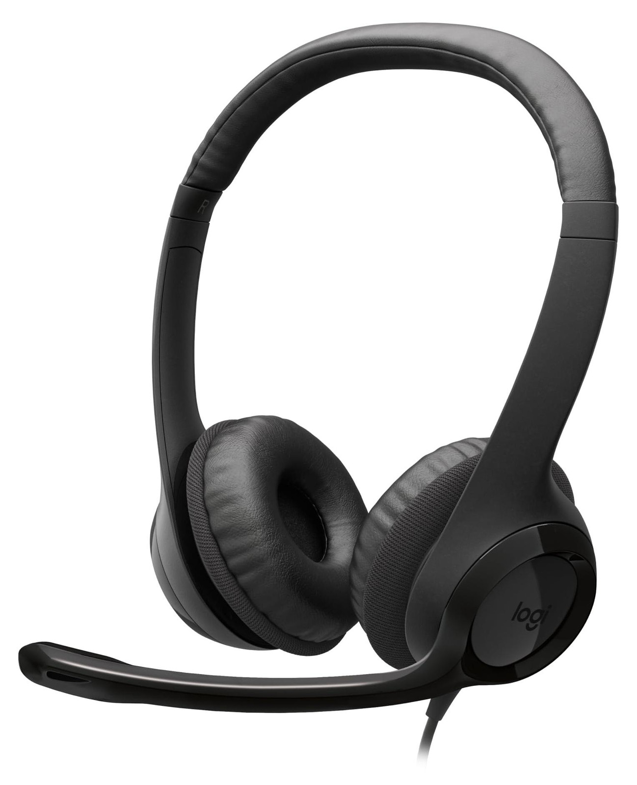 Logitech H390 USB-C Stereo Headset Over-Ear - Zwart