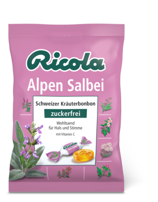MARVECS GmbH RICOLA o.Z.Beutel Salbei Alpen Salbei Bonbons 75 g 10943464
