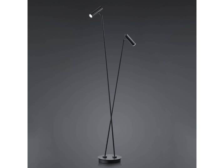 HELL LED Stehlampe Tom, dimmbar, schwarz, für Wohn- / Esszimmer, Edelstahl, Modern