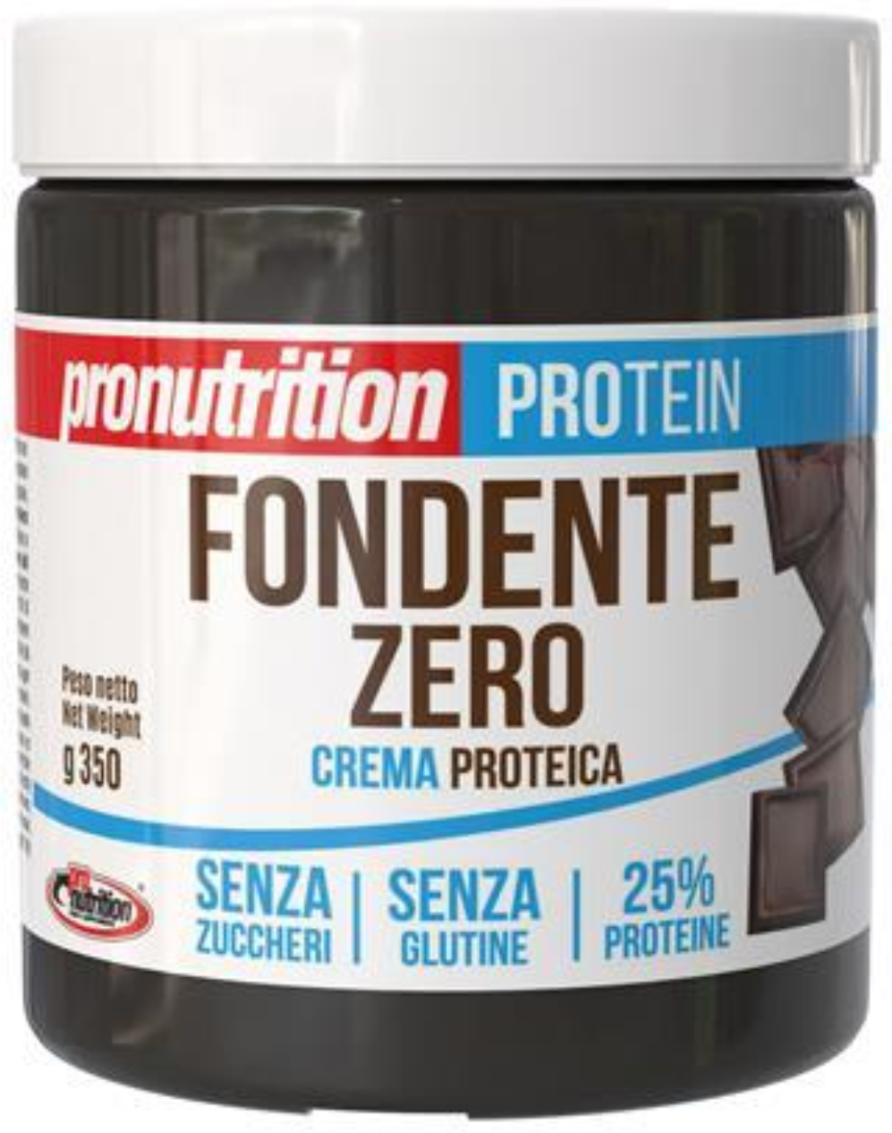 PRONUTRITION Fondente Zero 350 Grammi 