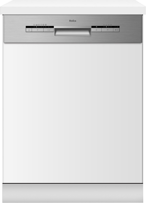 Amica 50600-1 Geschirrspüler, teilintegriert
