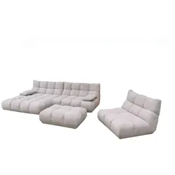SITZGRUPPE VIVIEN 3ER SET Silber Cord (1er-Set)